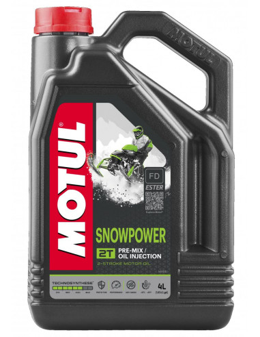 Motul Snowpower 2-Taktsolja 4 liter