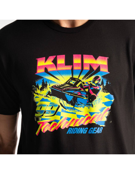 Klim Snowcrest Tri-blend T-shirt - Svart
