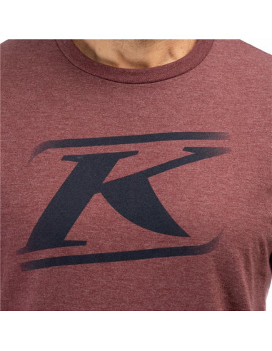 Klim Drift Tri-blend Tee Maroon Frost...