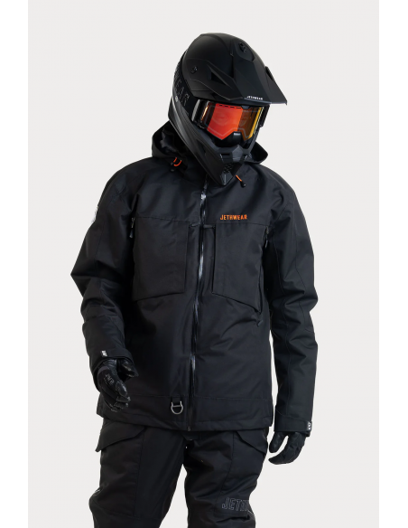 Jethwear Venture Jacket - Svart/Orange - S.A.F.E