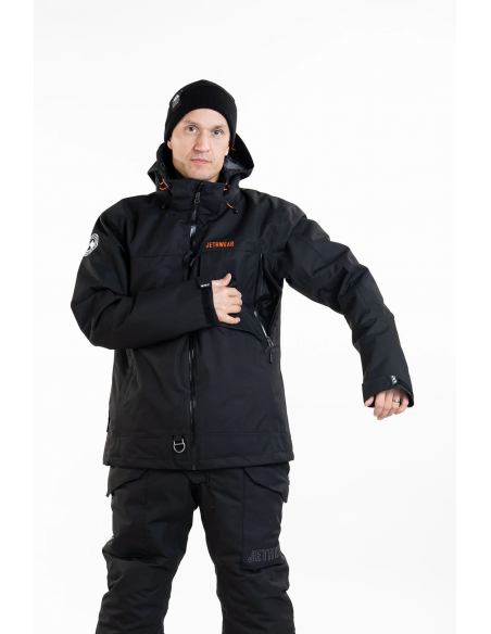 Jethwear Venture Jacket - Svart/Orange - S.A.F.E