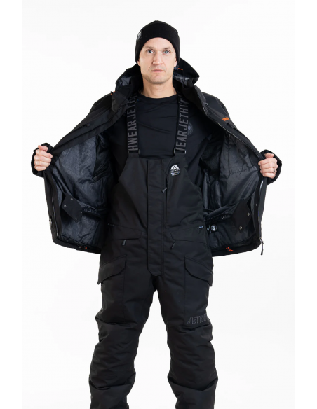 Jethwear Venture Jacket - Svart/Orange - S.A.F.E