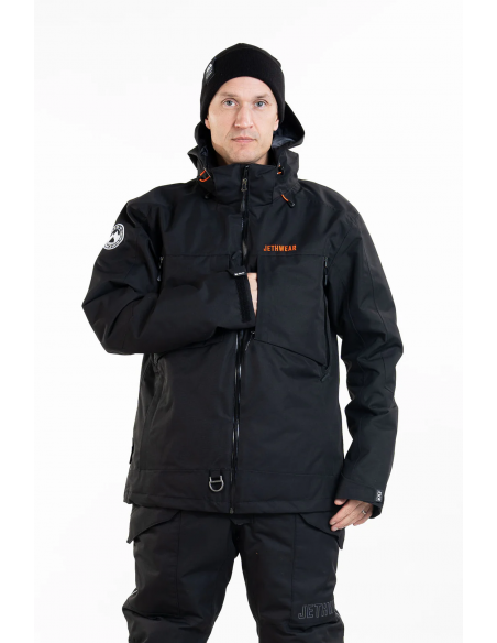 Jethwear Venture Jacket - Svart/Orange - S.A.F.E