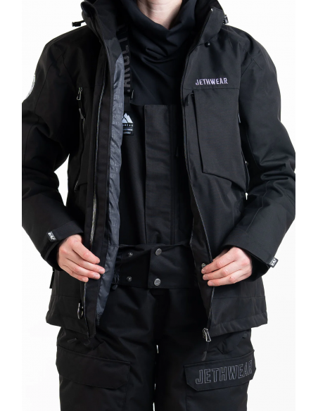 Jethwear Venture Jacket - Svart/Lila - S.A.F.E