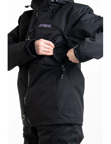 Jethwear Venture Jacket - Svart/Lila - S.A.F.E
