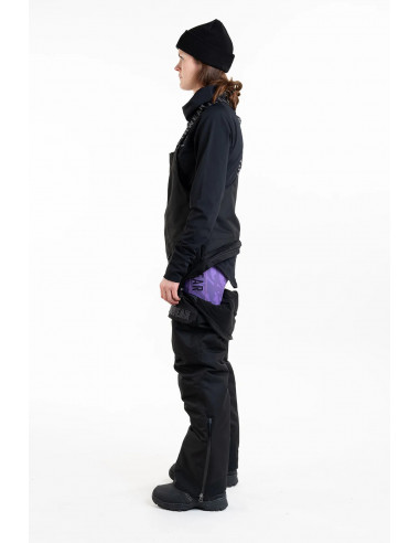Jethwear Ws Treeline Bib - Svart - 60g