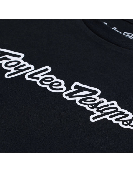 Troy Lee Designs Signature T-Shirt - Svart
