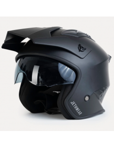 Jethwear Öppen Hjälm - Svart