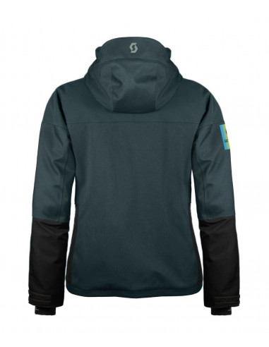 Scott Jacket Ws Snow Flex Dryo - Aruba green