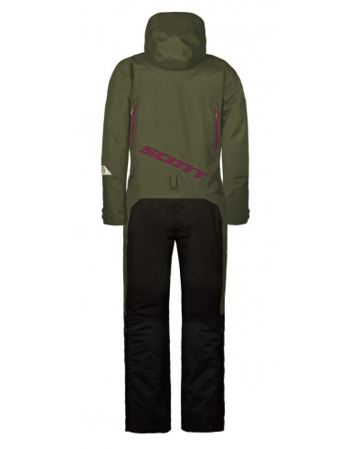 Scott Monosuit Womens DS-I-Dryo - Grön/Röd
