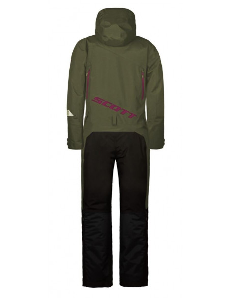 Scott Monosuit Womens DS-I-Dryo - Grön/Röd