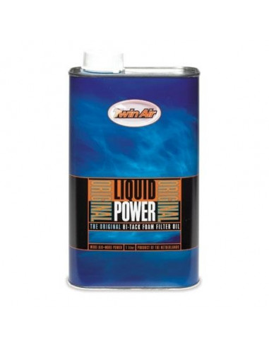 Twin Air Liquid Power, Air Fil ter Oil (1 liter) (12 i karto