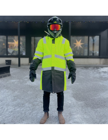 Jethwear Work Coat - Safety Yellow