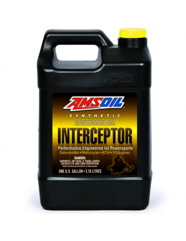 AMSOIL Interceptor Syn 2-Taktsolja 3,78L / 1...