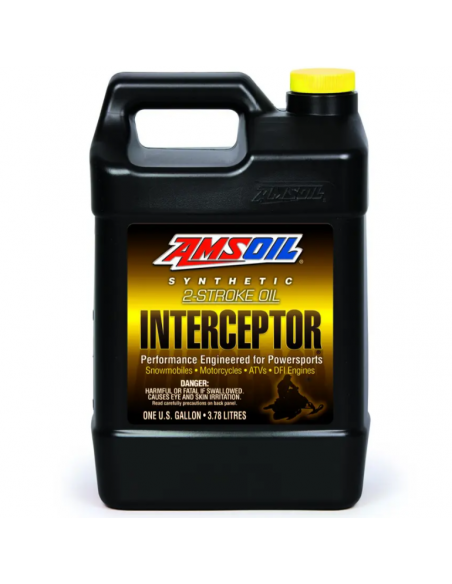 AMSOIL Interceptor Syn 2-Taktsolja 3,78L / 1 Gallon