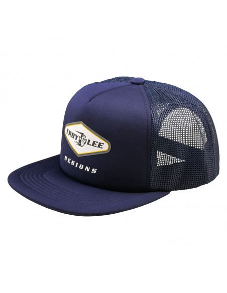 TROY LEE DESIGNS Trucker Snapback Carb Hat - Blå