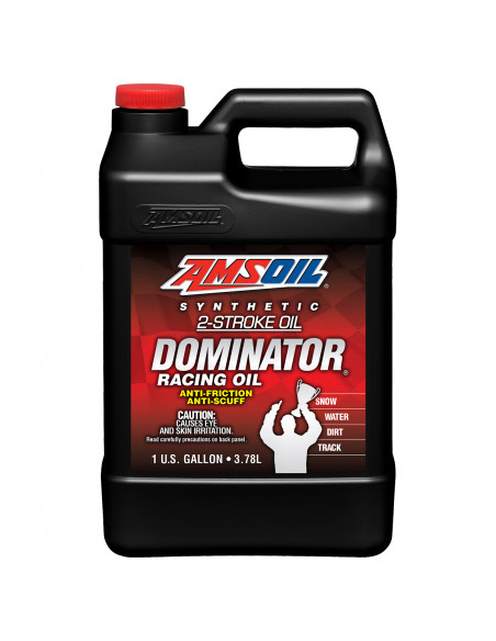 AMSOIL Dominator Racing Oil Syn 2-Taktsolja 3,78L / 1 Gallon