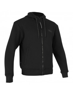 Lindstrands Textilhoodie Oselbo Svart