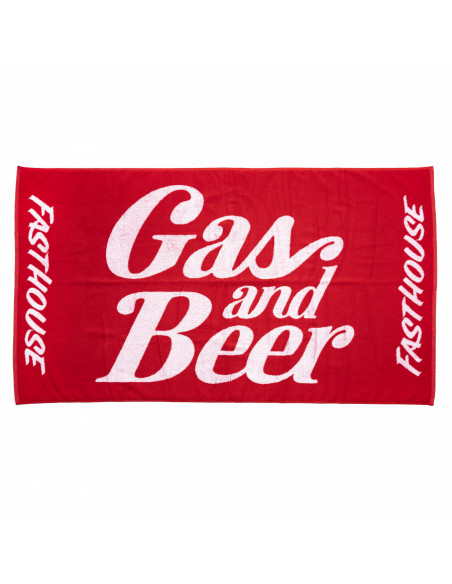 Fasthouse Gas & Beer Handduk - Röd