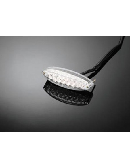 Hyper Silver baklampa led e-appr. 2,8x2,6x10,5 BxHxL