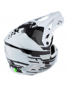 Klim F3 Carbon Pro - Diamondback White 2