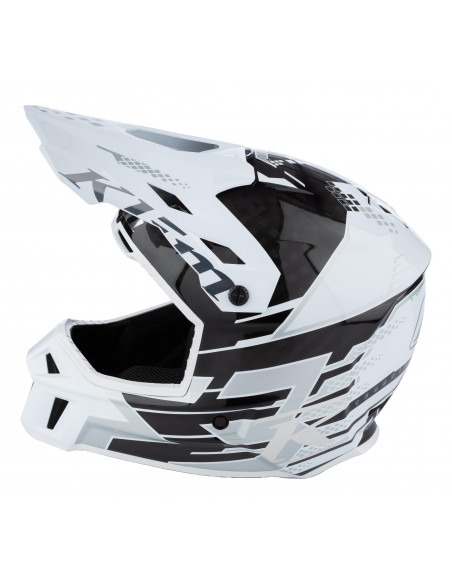 Klim F3 Carbon Pro - Diamondback White