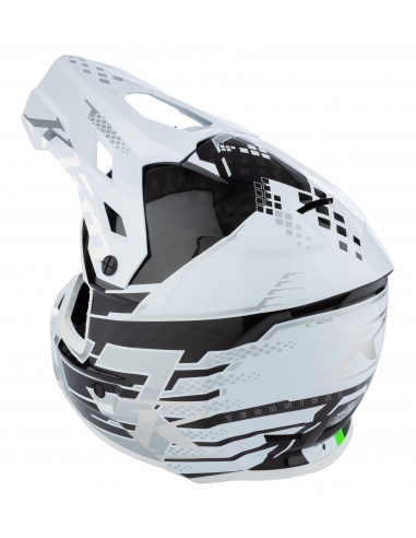 Klim F3 Carbon Pro - Diamondback White