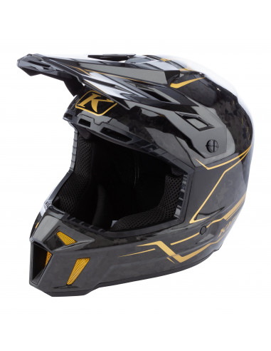Klim F3 Carbon Pro - Forged Gold Vein