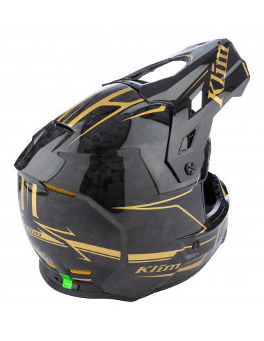 Klim F3 Carbon Pro - Forged Gold Vein