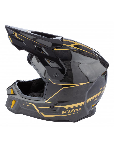 Klim F3 Carbon Pro - Forged Gold Vein