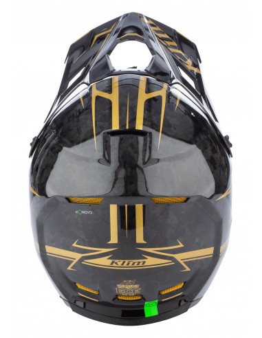 Klim F3 Carbon Pro - Forged Gold Vein