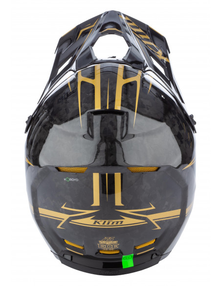 Klim F3 Carbon Pro - Forged Gold Vein