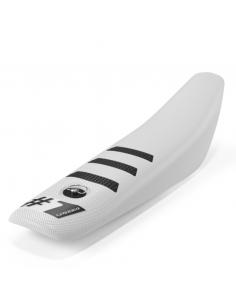 LIGHT RIB MINI Sadelöverdrag - Vit/Svart