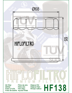 HiFlo oljefilter HF138 2