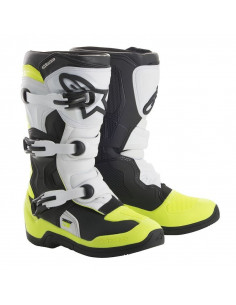 Alpinestars Stövel Tech 3s Barn Svart/Vit/Flou Gul