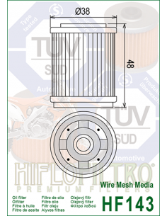 HiFlo oljefilter HF143 2