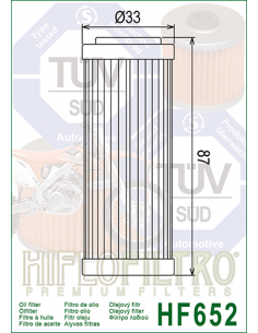 HiFlo oljefilter HF652 2