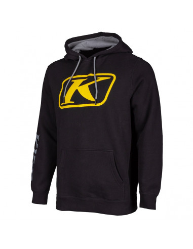K Corp Hoodie Black - Yellow