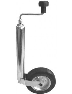 STÖDHJUL 200x50mm, Ø48x420mm med stålfälg