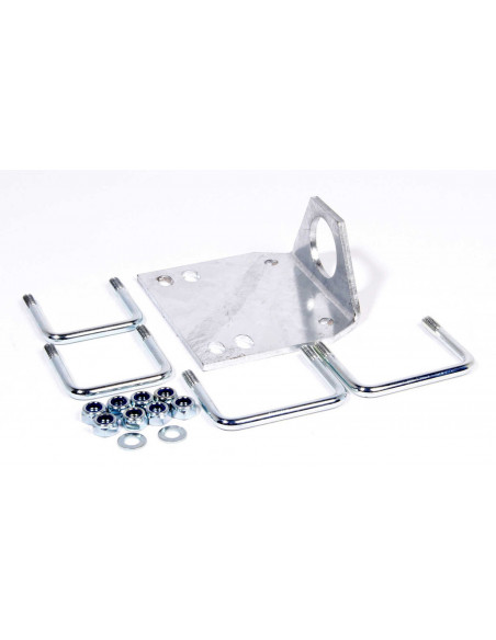 Stödhjulsinfästning, för 60 / 80x40 rör