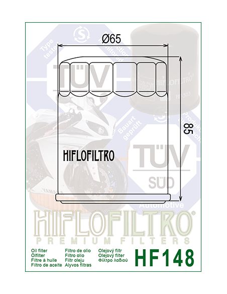 HiFlo oljefilter HF148