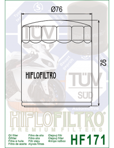 HiFlo oljefilter HF171C krom 2
