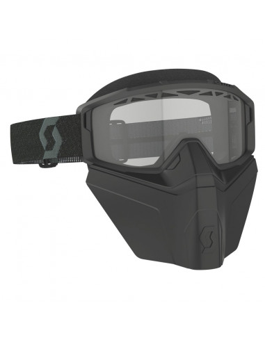 SCO Goggle Primal Safari Facemask black clear