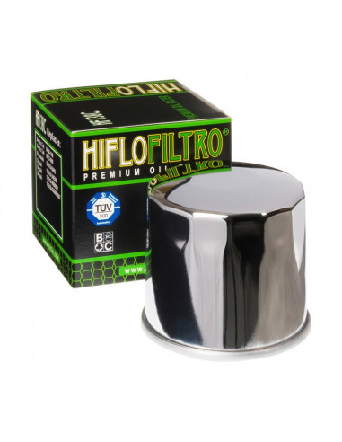 HiFlo oljefilter HF138C Krom