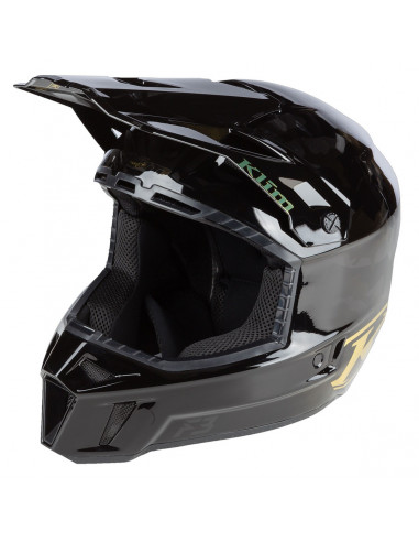 Klim F3 Carbon Helmet ECE Assault Camo Gold