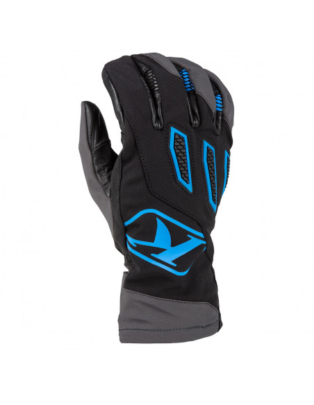 Klim Spool Glove Electric Blue Lemonade - Svart