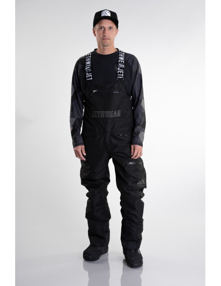 Jethwear Hängeslbyxa Skal - Svart