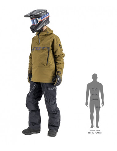 Scott XT Flex Dryo Pull-Over - Earth brown