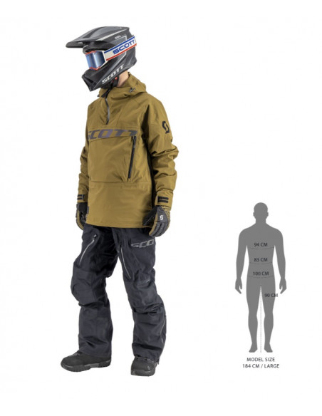 Scott XT Flex Dryo Pull-Over - Earth brown