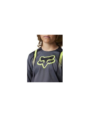 Fox Youth 360 Vizen - Svart/Hi-Vis Gul